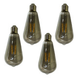 Lampada Led Multi Filamento Kit 4 Uni 30w Quarto Sala Casa