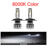 Lâmpada Led Para Carro H4 Led H7 H11 Csp 55w H8 9005