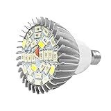 Lâmpada LED Para Cultivo 28W Full Spectrum E14 GU10 LED Grow Light Lâmpada Para Cultivo De Plantas LED Grow Light Para Jardim De Jardim De Plantas De Flores 85V 265V E14 