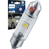 Lâmpada Led Philips Ultinon Torpedo 38mm 12v 6000k Teto