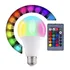 Lâmpada Led Rgb 16 Cores 10w Bivolt E27 Com Controle Remoto 110v/220v