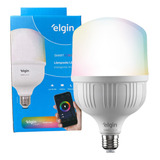 Lampada Led Rgb Bulbo 30w Inteligente Smart Wi fi Elgin