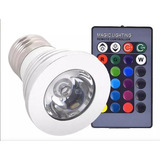 Lâmpada Led Rgb Magic Lighting C Controle 16 Cores 50mil h