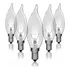 Lampada Lustre Vela Dimerizável Amarela Qt 40w E14 Kit 10un Cor Da Luz Branco-quente Incandescente Voltagem 220v