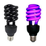 Lâmpada Luz Negra 36w 127v Bocal E27 Detector De Nota Falsa
