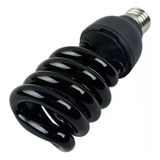 Lâmpada Luz Negra 36w Espiral Efeito Neon Energia Uv