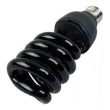 Lâmpada Luz Negra 36w Espiral Efeito Neon Energia Uv