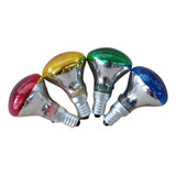 Lampada Mini refletora Luminaria Lava E14 220v Color 6 Peças