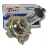 Lampada Moto Farol H4 Halogena 35w Crystal Biodo Universal