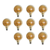 Lampada Multi Filamento Kit 10 Uni Vintage 380lm Ilumiançao