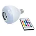 Lampada Musical Bluetooth Android E Ios Som Potente Cor Da Luz Rgb 110v 220v