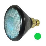 Lâmpada Par 38 120v 150w Verde Dichro Color Ge 4 Peças