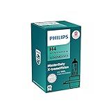 Lâmpada Philips Farol H4 Master Duty X Treme Vision 24v 70w