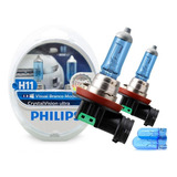 Lâmpada Philips H11 Crystal Vision Ultra Efeito Xenon pingo