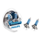 Lâmpada Philips H4 Crystal Vision Ultra Efeito Xenon Pingo