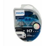Lâmpada Philips H7 Crystal Vision Ultra Efeito Xenon + Pingo