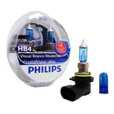 Lâmpada Philips Hb4 Crystal Vision Ultra Efeito Xenon Pingos