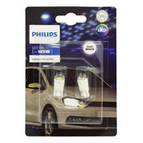 Lampada Philips Pingo Led Ultinon 6000k W5w T10 Super Branca