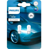 Lampada Philips Pingo Led Ultinon 6000k W5w T10 Super Branca