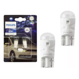 Lâmpada Pingo Led T10 Philips Super Branca 6000k Ultinon W5w