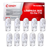 Lampada Pingo T10 Esmagada 12v 5w 10 Unidades
