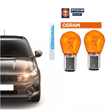 Lâmpada Pisca Original Osram Py21w 12v 21w Ambâr Par