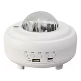 Lâmpada Projetor Led Som Bluetooth Projeção De Luz