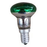 Lampada R39 240v 25w Refletora Verde E14 Luminaria Lava