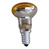 Lampada R39 E14 130v 25w Refletora Amarela Luminaria Lava