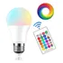 Lampada Rgb Bulbo Colorida Led 10w Bivolt C/ Controle Remoto