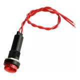 Lâmpada Sinalizadora Olho De Boi C Rabicho Vermelho 220v