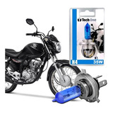 Lâmpada Super Branca H4 Moto Honda Titan Fan Cg 125 150 160