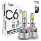 Lâmpada Super Led Branca H4 Automotivo Ultra 7600 Lmns Cruze