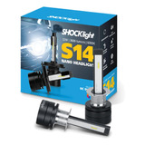 Lâmpada Super Led Nano Shocklight S14 H1 H7 H8 H9 H11 Hb16