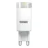 Lâmpada Taschibra Led Bipino Base G9 Decorações Minimalistas Cor Da Luz Luz Quente   3000k