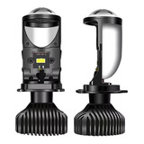 Lâmpada Ultra Super Led H4 Mini Projetor Canhão Eliptico