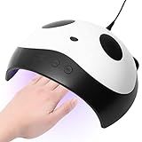 Lâmpada UV Para Unhas Lâmpada LED Panda UV Para Unhas Lâmpadas De Manicure Para Secadora De Unhas 24W Secador De Unhas De LED USB