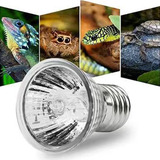 Lâmpada Uva Uvb Para Terrários - 50w - Voltagem 220v - Soquete E27 - 97% Uva E 3% Uvb - Répteis E Tartarugas - Marca Lorben