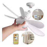Lampada Ventilador Ajustavel De