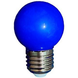 Lampadas Bolinhas Led 1w Colorida 110v 220v Abajur Festa Cor Da Luz Azul Bivolt