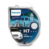 Lâmpadas Farol Baixo Palio 02 03 H7 Crystalvision Philips