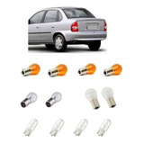 Lâmpadas Lanterna Traseira Seta Ré Freio Corsa Classic 94 10