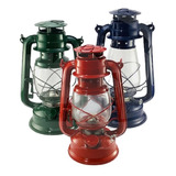 Lampião A Querosene Lamparina Camping Grande 30cm