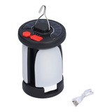 Lampião Led Recarregável Luminária Emergência Trabalho