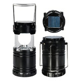 Lampiao Solar Led Usb Lanterna Bateria Recarregavel Retratil