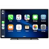 LAMTTO Estéreo Automotivo Sem Fio De 23 Cm Com Apple Carplay E Android Auto Tela Sensível Ao Toque Portátil Navegação GPS Para Carro Receptores De áudio De Carro Com Bluetooth Airplay AUX Tela