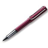 LAMY AL Star Black Purple Caneta Rollerball Com Grip Ergonômica Transparente Corpo De Alumínio Leve Incluindo Refil LAMY M 63 Preto