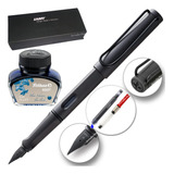 Lamy Caneta Charcoal Tinteiro Pena M Co Tinta Escolher