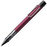 Lamy Caneta Esferográfica AL Star Preta Roxa Com Aderência Transparente E Ergonômica E Largura Da Linha M Corpo De Alumínio Leve Incluindo Recarga De Grande Capacidade M 40 6 Cm Preta