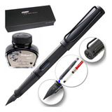 Lamy Caneta Tinteiro Charcoal Pena M Co Tinta Escolher